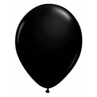 balony pastelowe czarne halloween 11"/25szt.