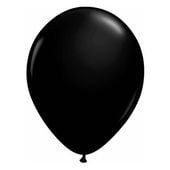 balony pastelowe czarne halloween 11"/25szt.