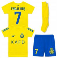 Strój piłkarski Al Nassr z własnym imieniem