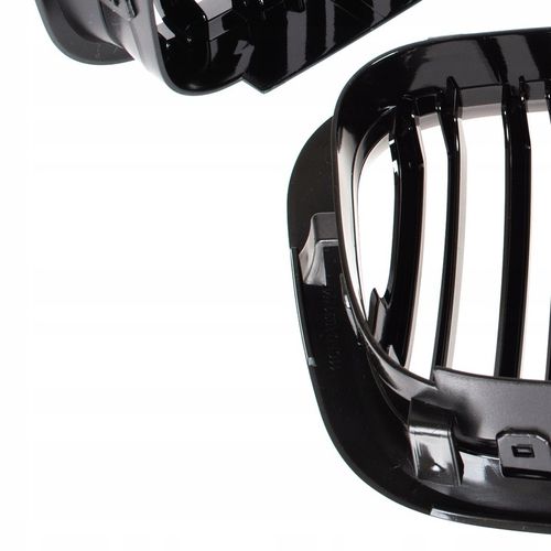 Nerki grill atrapa kratka czarny połysk BMW 3 E46 1998-01 przed liftingiem na Arena.pl