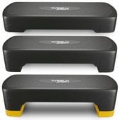 Step do ćwiczeń fitness i aerobiku 3 stopnie schodek modułowy Trex Sport