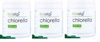 3x Chlorella Bioalgi - Oczyszczenie Organizmu 250 tabletek