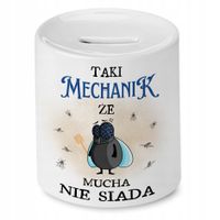 Skarbonka Dla Mechanika Idealny Imieniny Prezent Z Nadrukiem Ze Zdjęciem