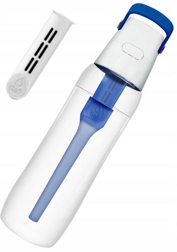 Zestaw silikonowa szczoteczka do mycia + Butelka Dafi Solid 0,7 niebieska na Arena.pl