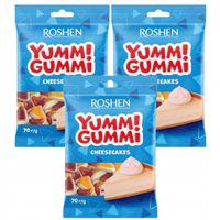 Roshen YUMMI GUMMI Cheesecakes 70 g x 3 sztuk