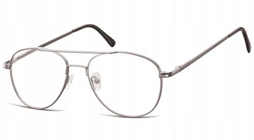 Okulary dziecięce PILOTKI ZERÓWKI FLEX korekcyjne na Arena.pl