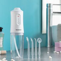 Bezprzewodowy przenośny irygator do zębów Denter InnovaGoods - Regulacja