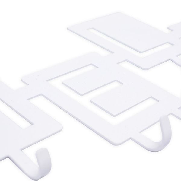 Wieszak ścienny Hello biały zdjęcie 5