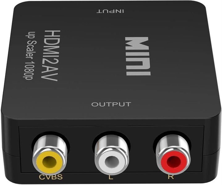 ADAPTER KONWERTER HDMI 1080p DO AV 3xRCA CVBS CINCH zdjęcie 4