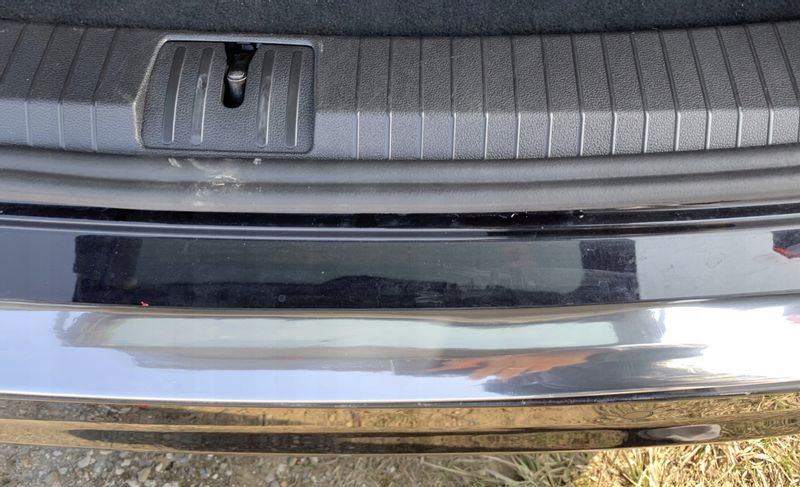 Vw T5 - Listwa Ochronna Chrom Chromowana na Zderzak Tylny zdjęcie 6