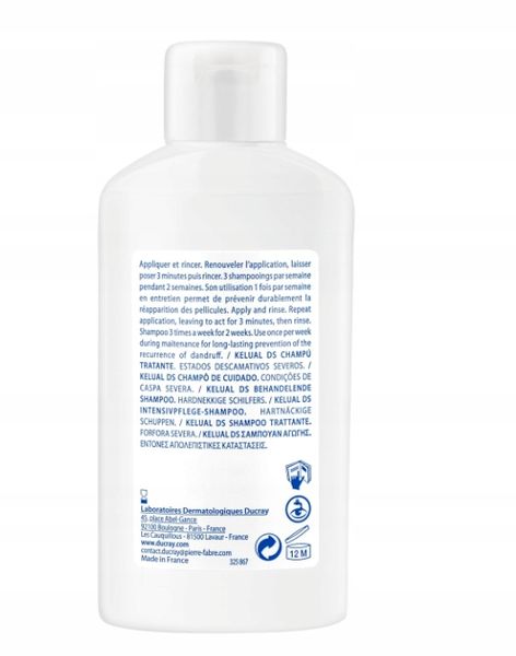 Ducray Kelual DS szampon 100ml zdjęcie 2