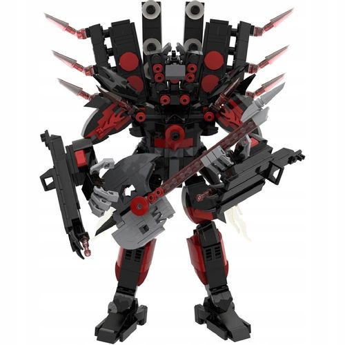 SKIBI TOILET TOY BRICKS SERIES KLOCKI BUDOWLANE, TOILET MAN SPEAKER MAN na Arena.pl