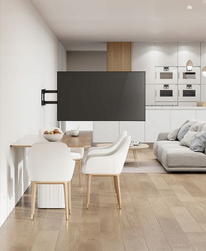 Uchwyt TV Dlugie ramie 85cm Wieszak do Telewizora 32-64 cale narożny na Arena.pl