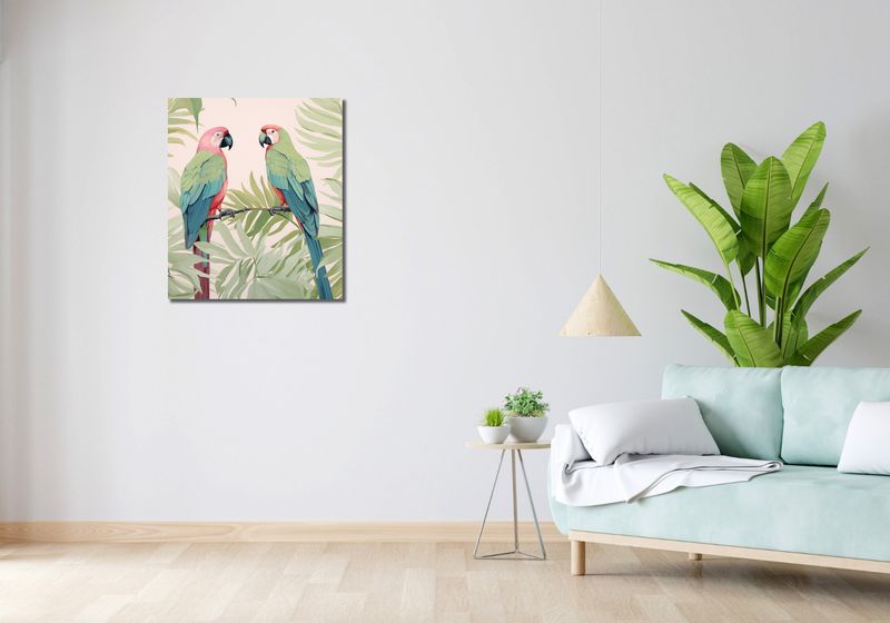 Obraz 60x70cm Dialog Ara zdjęcie 2