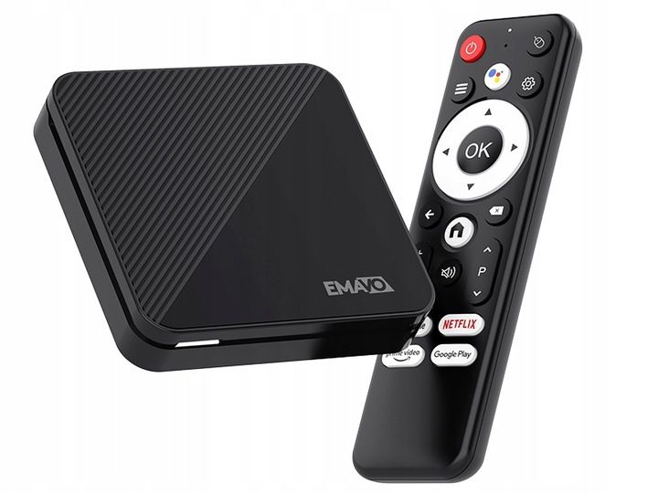 SMART BOX TV 4K ANDROID 14 WIFI BLUETOOTH Odtwarzacz multimedialny zdjęcie 1