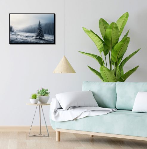 Plakat 60x40cm Samotna Choinka na Arena.pl