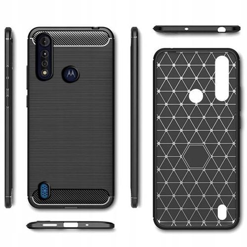 ETUI PANCERNE CASE CARBON DO MOTO E7 POWER + SZKŁO na Arena.pl