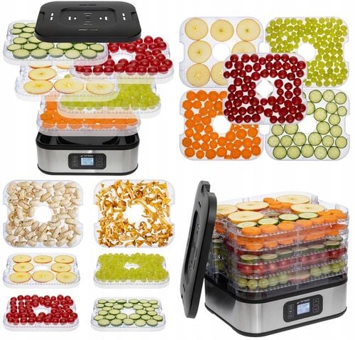 SUSZARKA SPOŻYWCZA DO ŻYWNOŚCI GRZYBÓW ZIÓŁ OWOCÓW WARZYW TIMER! 400W na Arena.pl