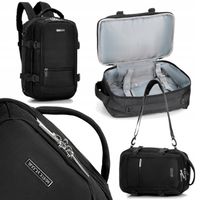 Plecak/torba/ bagaż podręczny do samolotu WITTCHEN 29-3P-000-10 czarny