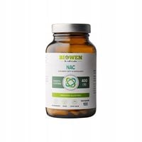 BIOWEN NAC 400 MG N-ACETYLOCYSTEINA NA ODPORNOŚĆ I DETOKS 100 KAPSUŁEK VEGE