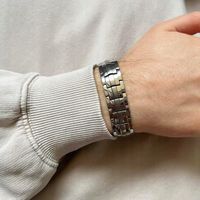 MODNA Bransoletka Magnetyczna Moc Zdrowotna Męska STAL NIERDZEWNA PREMIUM