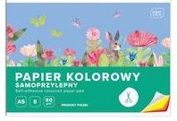 PAPIER KOLOROWY SAMOPRZYLEPNY A4 8KOL INTERDRUK zdjęcie 2