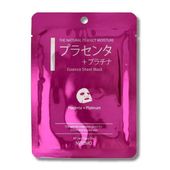 Maseczka w płachcie japońska maska z platyną łożyskiem elastyczna skóra kosmetyki japońskie