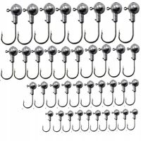 ZESTAW 38SZT GŁÓWKI JIGOWE NA CAŁY SEZON RÓŻNE TOP modele