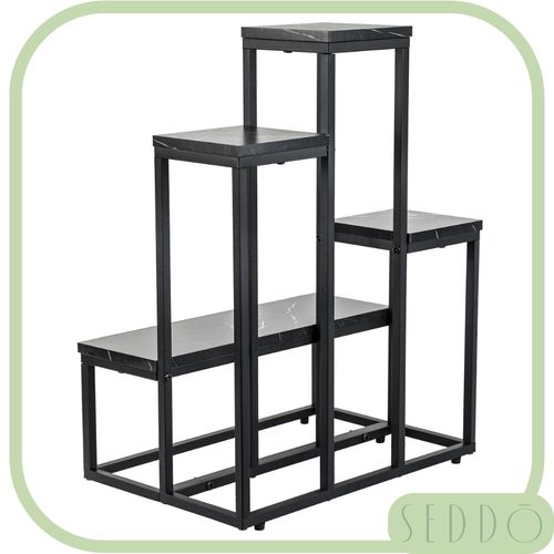 Kwietnik na 6 doniczek loftowy 68 cm Industry na Arena.pl