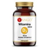 YANGO Witamina D3 4000 IU na 365 dni (365 kaps.)