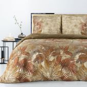 Pościel z satyny bawełnianej MARIKA 160X200 70X80X2 odcienie brązu