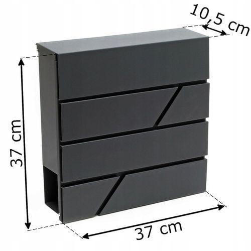 Skrzynka na Listy Pocztowa Duża A4 Pocztę Gazety Listowa do Domu na Arena.pl