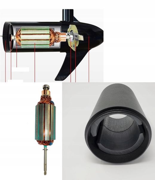 SILNIK ELEKTRYCZNY do łodzi pontonu 55 12V STORM zdjęcie 2