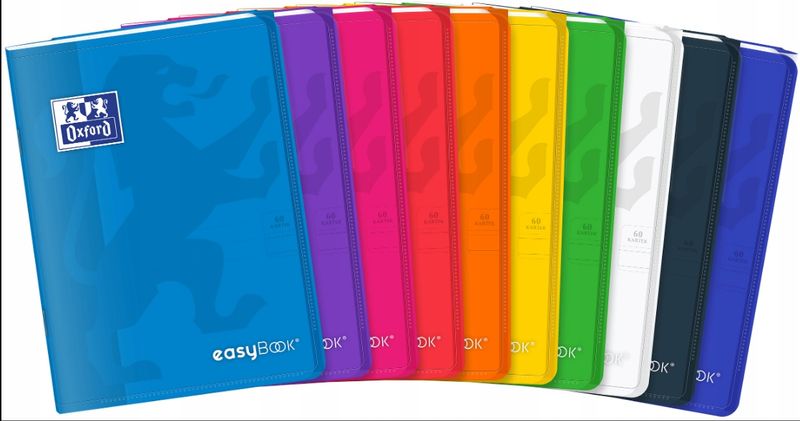 Zeszyt A4/60K Oxf Easybook Li9M Mix zdjęcie 3