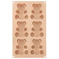 Foremka Silikonowa Forma na Ciastka Ciasteczka Babeczki Misie Niedźwiadki