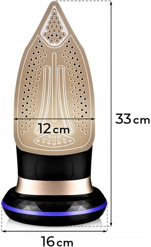 ŻELAZKO BEZPRZEWODOWE PAROWE CERAMICZNE MOC 2600W na Arena.pl