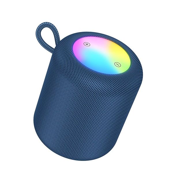 Głośnik bluetooth LED 5W 3h Hoco HC30 niebieski zdjęcie 1