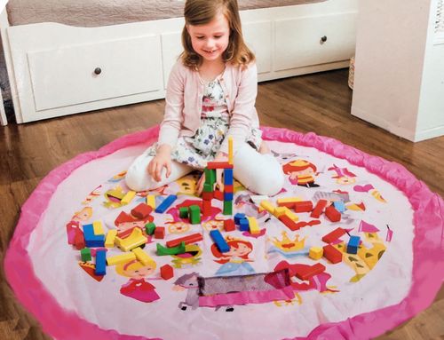 worek na zabawki rozowy na Arena.pl