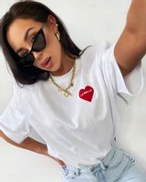 T-SHIRT "MORE CHAMPAGNE PLEASE" LA MILLA BIAŁY