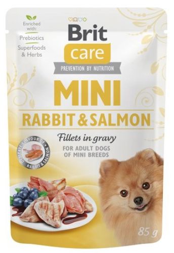 Brit Care Dog Mini Rabbit & Salmon saszetka 85g na Arena.pl