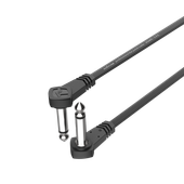 Kabel instrumentalny Wtyk Kątowy Jack 6.3mm 15cm Roxtone FPJJ100L00015