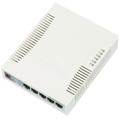 MikroTik RB260GS - przełącznik - 6 portów - zarządzany