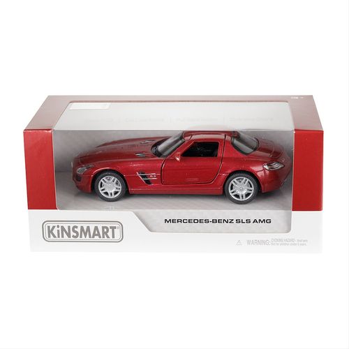 Model 1:36, Mercedes-Benz SLS AMG, czerwony na Arena.pl