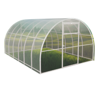 Szklarnia z poliwęglanu Tunel ogrodowy 3x4 m profile 20x40 poliwęglan 6mm