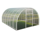 Szklarnia z poliwęglanu Tunel ogrodowy 3x4 m profile 20x20 poliwęglan 3mm