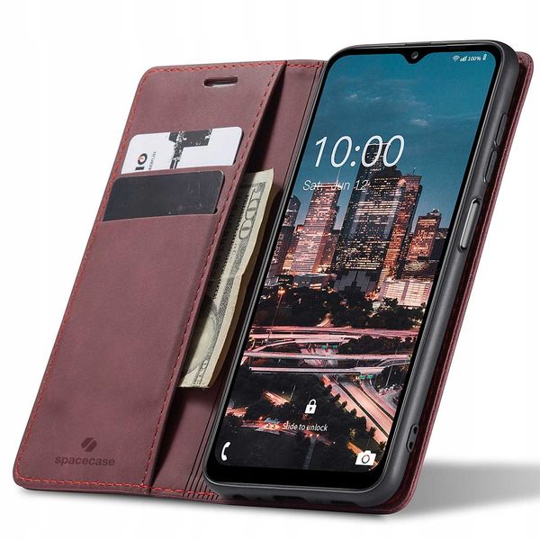 Spacecase Wallet Galaxy A14 5G Red zdjęcie 1