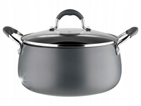 Garnek Florina Nordica 24 cm 5,6L aluminium nieprzywierający indukcja