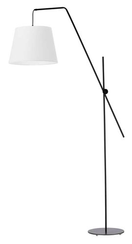 Czarna lampa stojąca na wysięgniku do czytania VIGO na Arena.pl