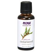NOW FOODS 100% Olejek Cedrowy - Cedarwood (Drzewo Cedrowe) (30 ml)