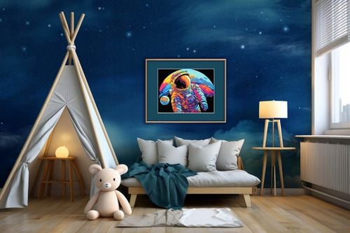 diamond dotz adults flocked neon astronaut 3609 na Arena.pl